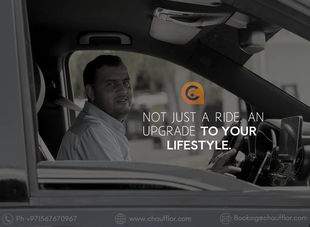 Luxury chauffeur service in Dubai by Chaufflor