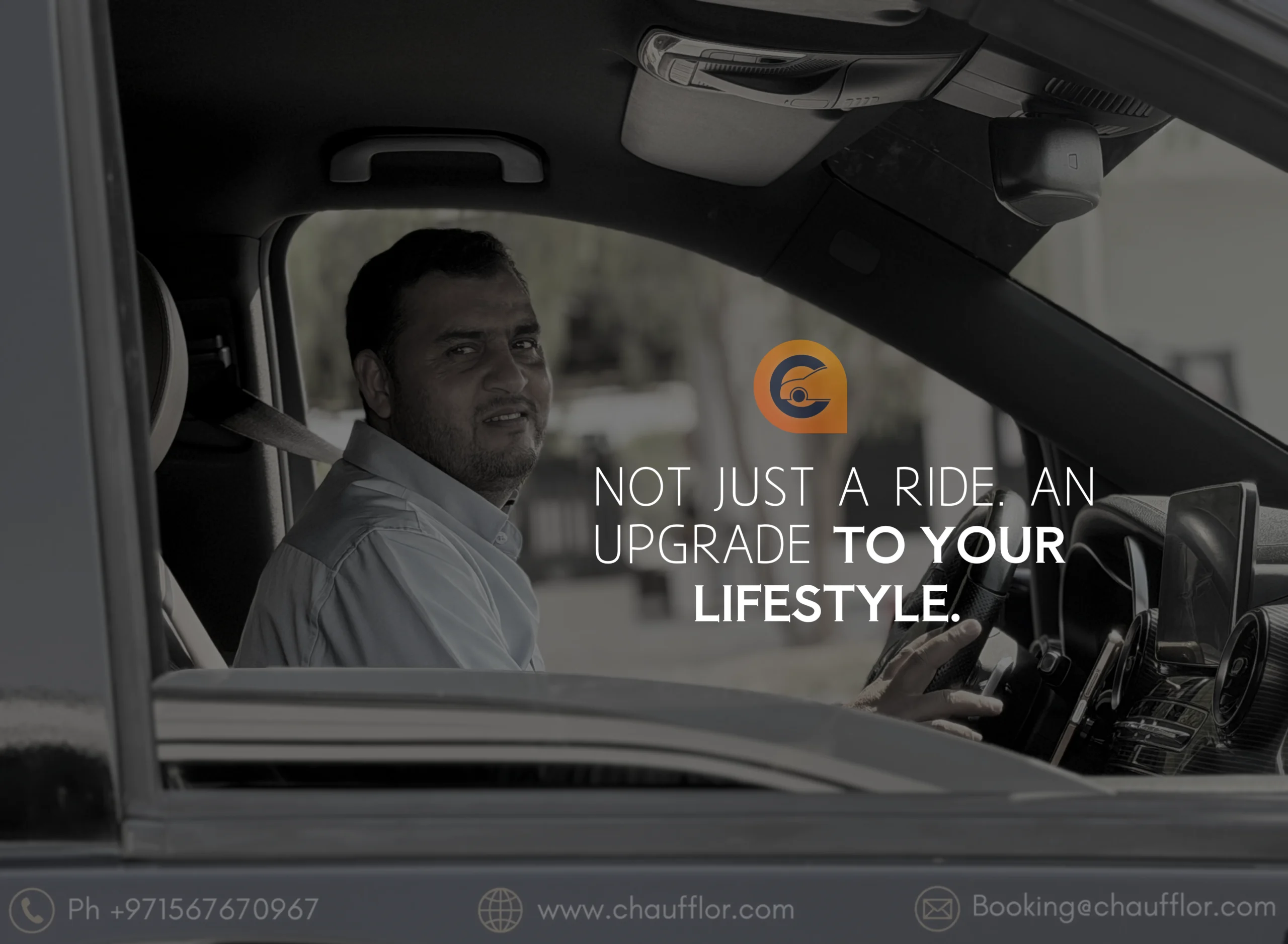 Luxury chauffeur service in Dubai by Chaufflor